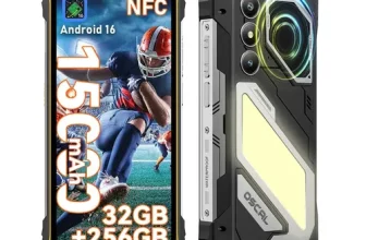 Oscal Pilot 5 – Celular 5G Robusto 32GB RAM 256GB