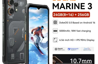 Blackview OSCAL Marine 3 5G – Smartphone Rugged 256GB