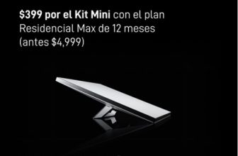 Starlink Mini a solo $399 (Zonas seleccionadas)