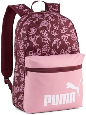 Puma, Mochila Puma Phase AOP, Unisex, Rosa, Talla Única