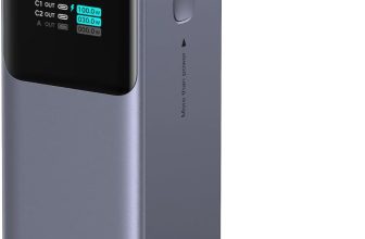 20000mAh 130W Nexode Power Bank Pantalla Inteligente TFT