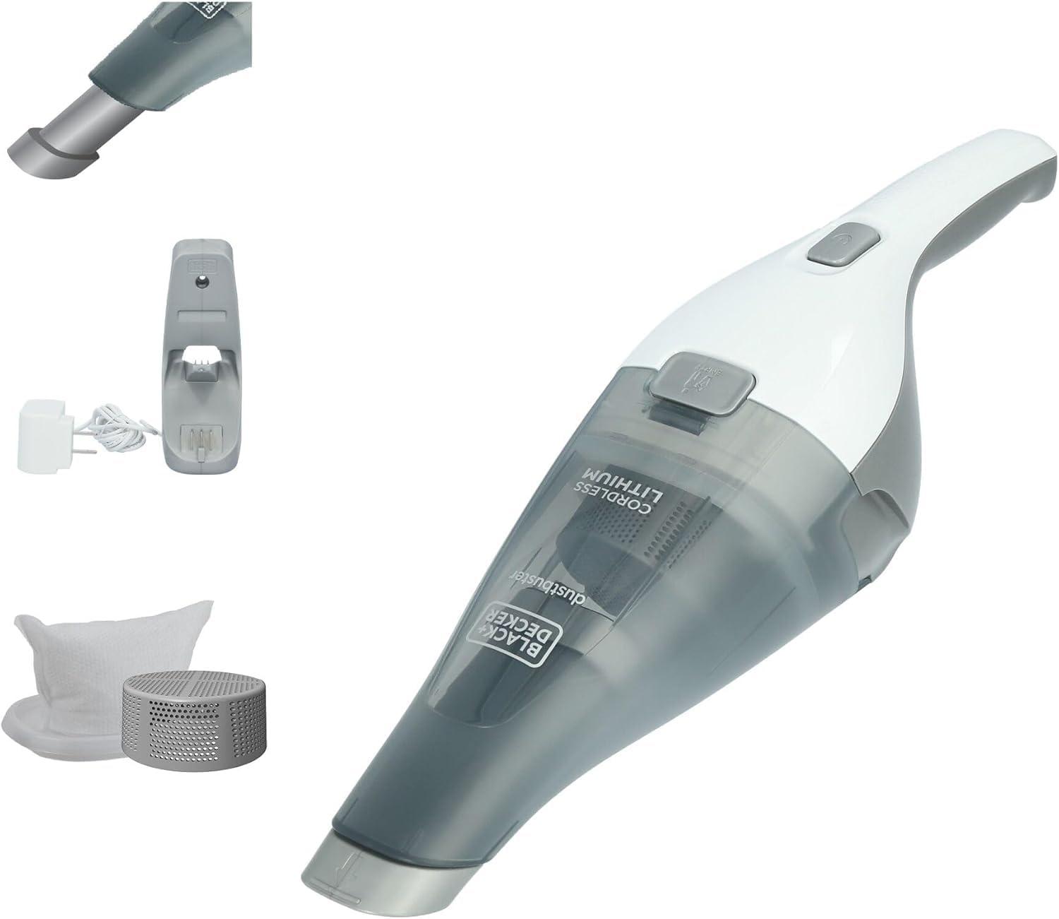 Black+Decker dustbuster QuickClean Aspiradora de Mano inalámbrica