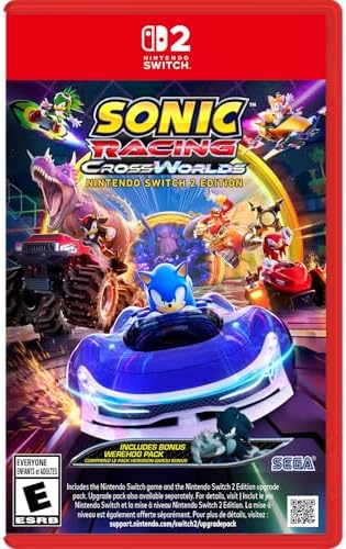 Sonic Racing: CrossWorlds Amazon Exclusive Edition – Nintendo Switch 2