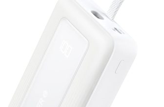 Anker 20000mAh 30W Power Bank, Bateria Portatil con Cable USB C