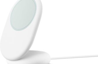 Google Pixelsnap Charger Stand – Cargador Inalámbrico Rápido Qi2 de 25W con Soporte Magnético para