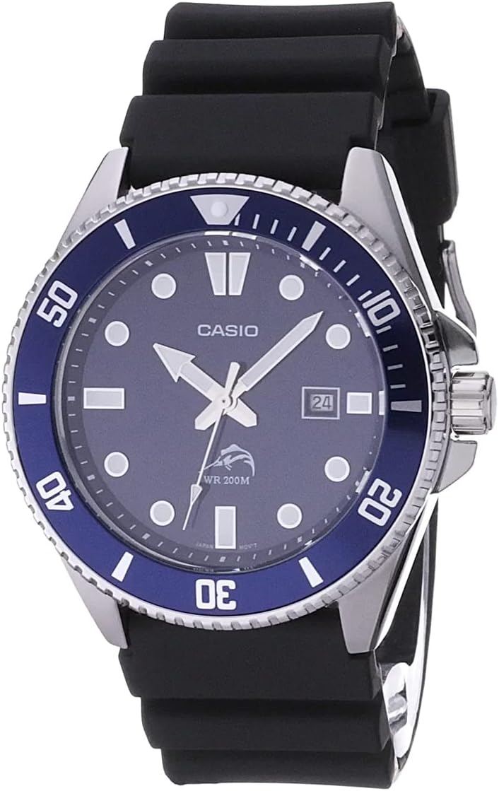 Casio Reloj Casual de Cuarzo Inspirado en Diver Para Hombre