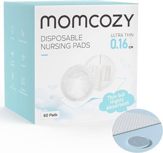 Momcozy Ultrafinas Pads Lactancia Desechables 60P