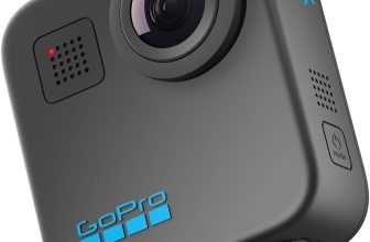GoPro – MAX — Cámara tradicional resistente al agua de 360+ con pantalla táctil esférica