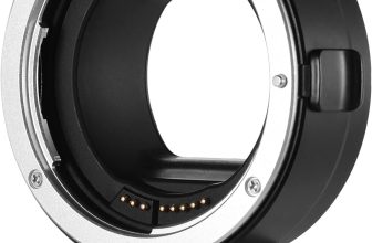 Camerina EF-EOSR Anillo Adaptador de Lente de Cámara Compatible con Lente EF EF-S a Cámaras R de