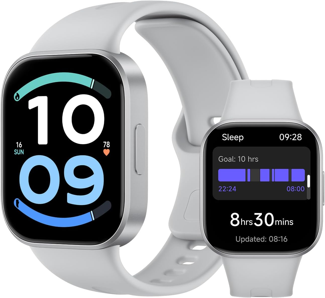 Redmi Watch 6 Active, AMOLED 1, 85″, 18 días de batería, Plata