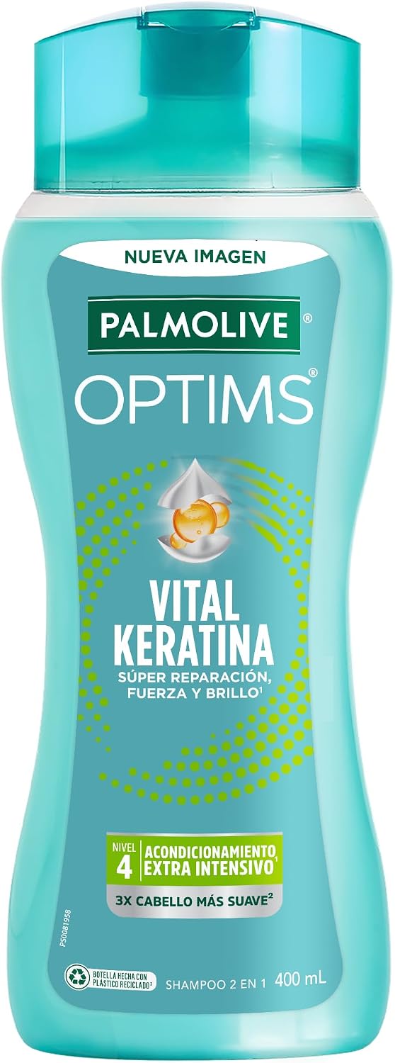 Palmolive Shampoo Optims Nivel 4 Acondicionamiento Extra Intensivo 400 ml