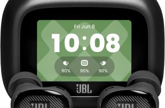 Auriculares True Wireless con cancelación de Ruido JBL Live Buds 4 Negro