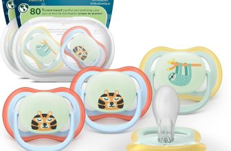 Philips Avent Ultra Air Chupetes nocturnos – Diseño ortodóntico