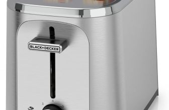 Black+Decker Tostadora de Pan 2 Rebanadas con 7 Niveles, TR1227-0SDLA