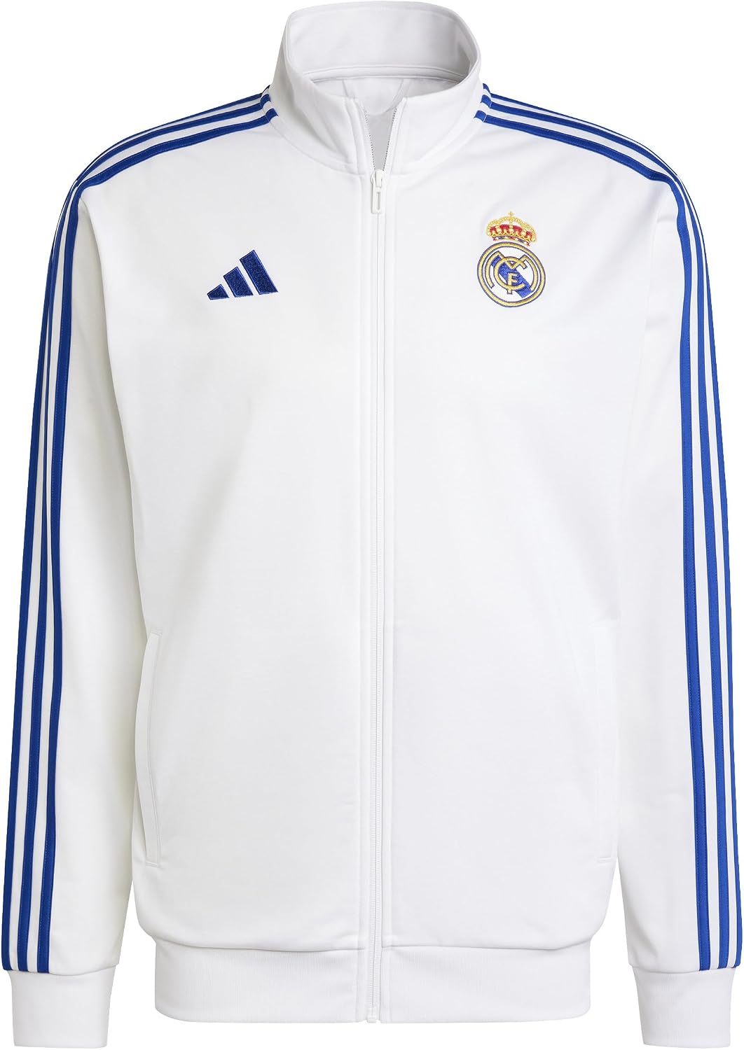 Adidas Sudadera Real Madrid Hombre Fútbol Blanco L