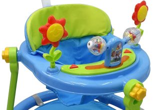 Infanti – Andadera para Bebe 3 en 1 PICNIC – Con Paseador y Juguetero Musical – Barra de Empuje –