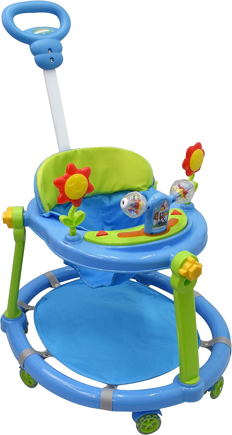 Infanti – Andadera para Bebe 3 en 1 PICNIC – Con Paseador y Juguetero Musical – Barra de Empuje –