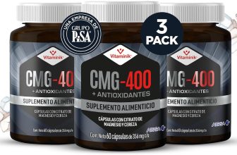 Vitaminik Citrato de Magnesio 400 mg 180 Cápsulas