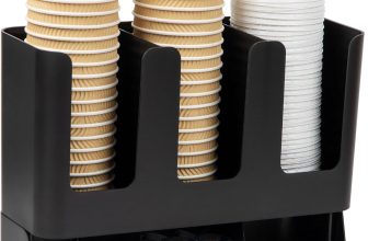 Mind Reader Cup and Condiment Station, Countertop Organizer