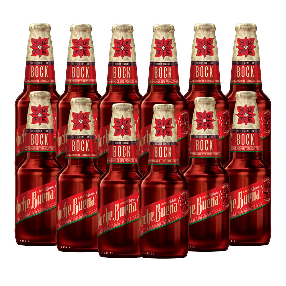 Bohemia Noche Buena, Cerveza, 12 Botellas de 355ml