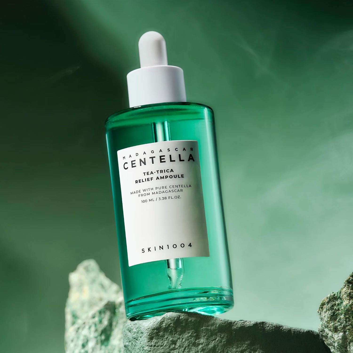 Madagascar Centella Tea-Trica Relief Ampoule 100 ml – Suero Facial con Centella Asiática y Árbol de