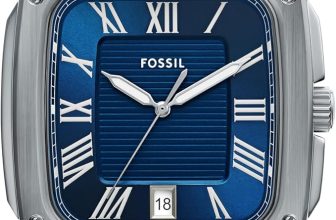Fossil Reloj fs6121 crosby de acero inoxidable en tono plateado para caballero