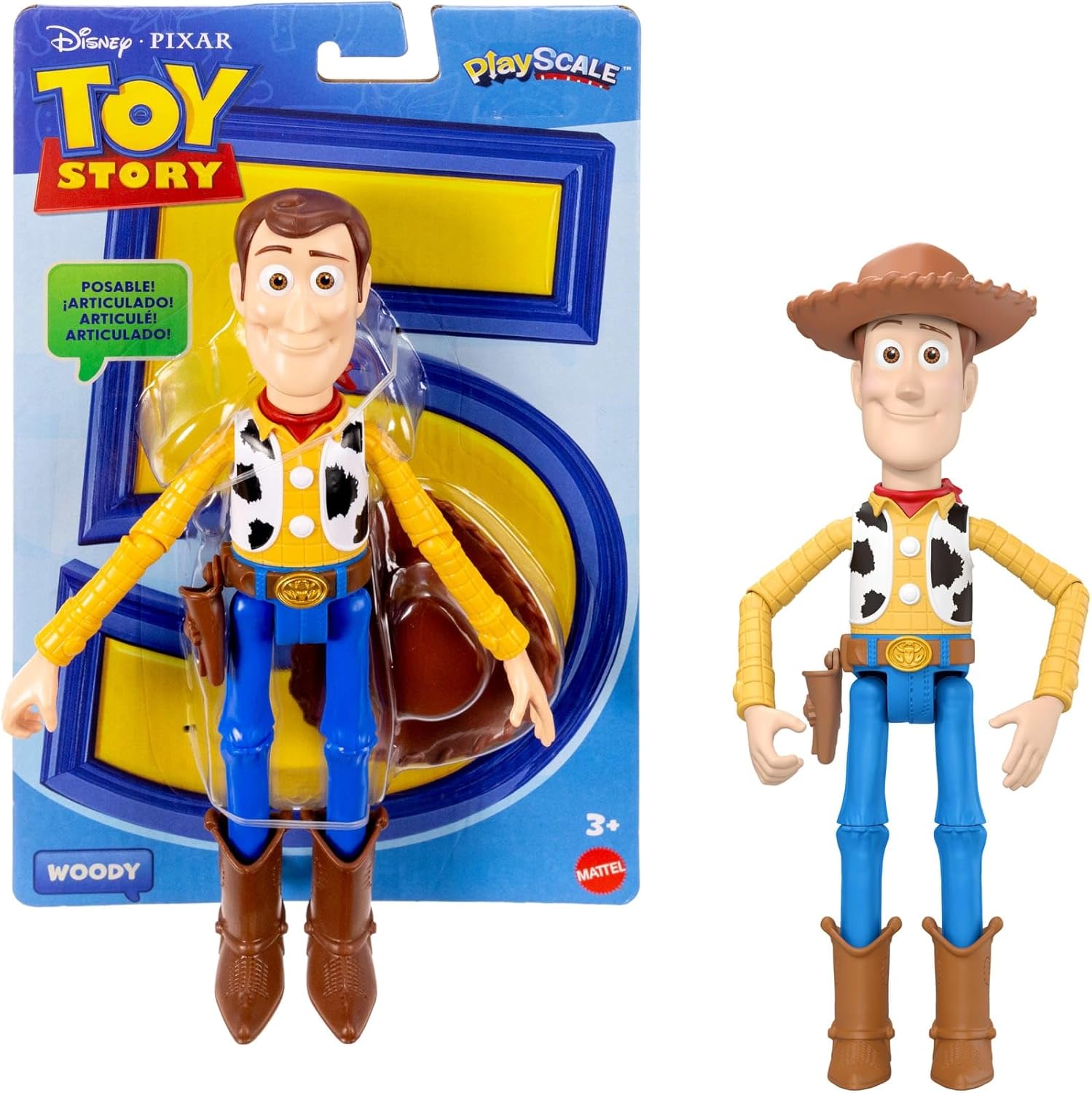 Pixar Project Target Figura De Acción Woody, Inspirada En Toy Story