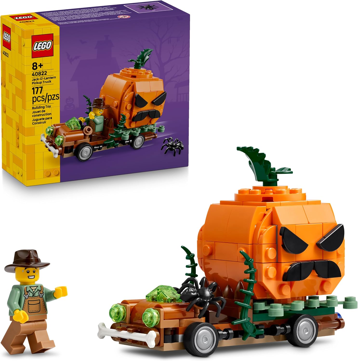 Camioneta Calabaza Set de Juguetes y Manualidades de Halloween 40822