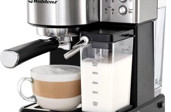 Koblenz Cafetera Espresso, Cappuccino y Latte, 15 Bares de Presión