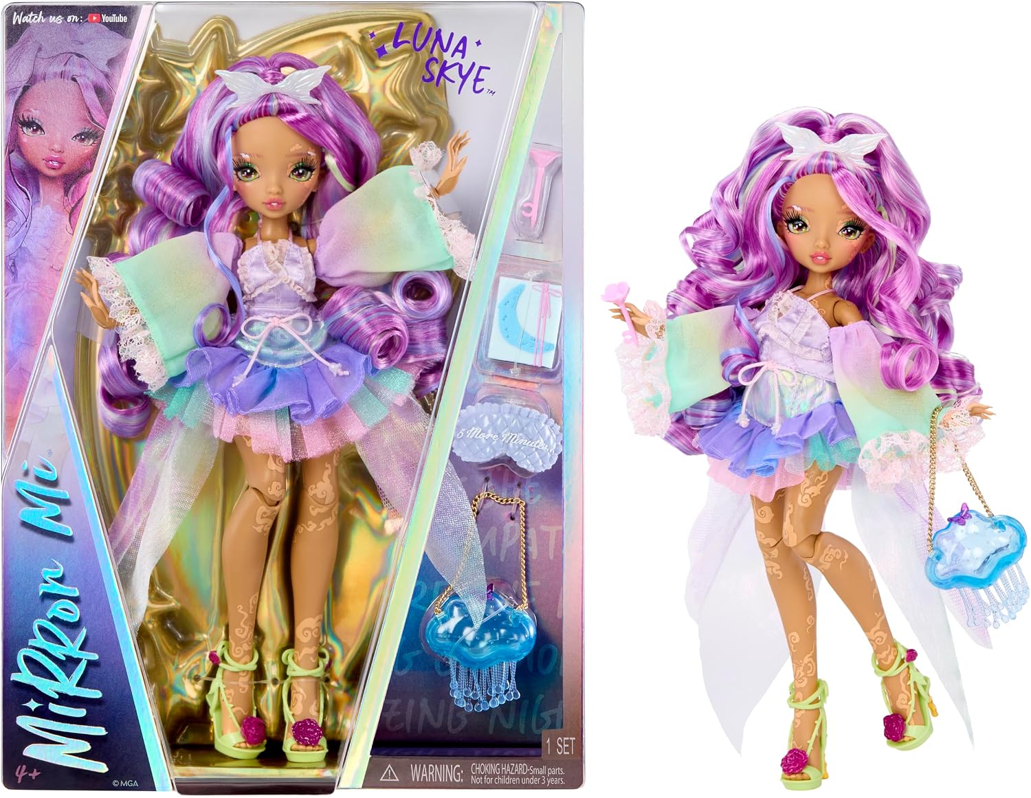 MI Luna Skye Set de Juego con Muñeca de Moda Coleccionable