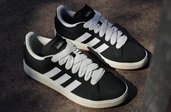 adidas Grand Court Base para Hombre, Color Negro de Adulto