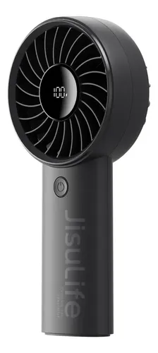 Jisulife Ventilador de Mano 5000mAh Recargable 5 Velocidades