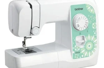Máquina de coser Brother JS2135 portable blanca