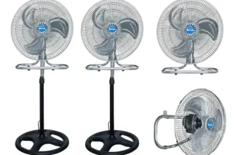 Mercado libre: Set 2 Ventiladores SHTARK 3 en 1 de 18″ – Pedestal/Piso/Pared