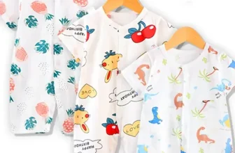 Set 3 Pañaleros Bebé Manga Corta Blanco 18-24M