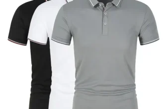 Mercado libre: Pack 3 Playeras Casual Manga Corta Hombre