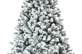 Árbol de Navidad Nieve 1.8m Frondoso Artificial Verde