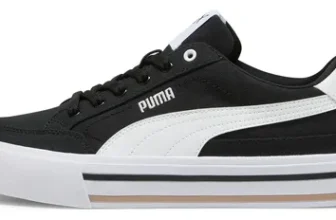 Puma Court Classic V Negro Blanco Unisex Talla 25