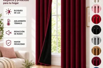 2 Panele Cortinas Blackout Para Ventana 300x230cm Habitacion