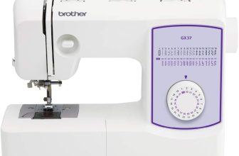– Máquina de coser GX37, ligera y con todas las funciones