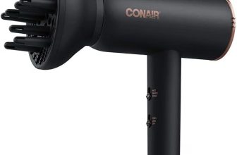 Conair SECADORA 1875W HAMMER NEGRA | Secado ultrarrápido y potente con motor DC de 1875W