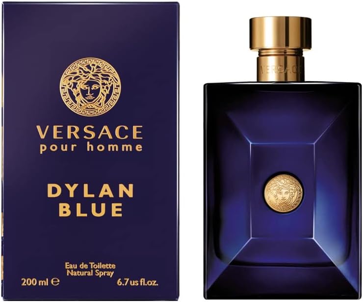 Dylan Blue Pour Homme Eau De Toilette Spray Box Sealed, 6.7 Ounce