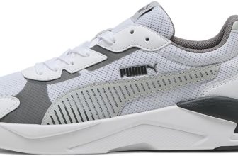Puma, Tenis Casuales X-Ray 3 LT, Unisex, Blanco con Gris, Talla 26