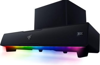 Razer Leviathan V2 – Barra de Sonido para PC con Subwoofer THX Audio Espacial