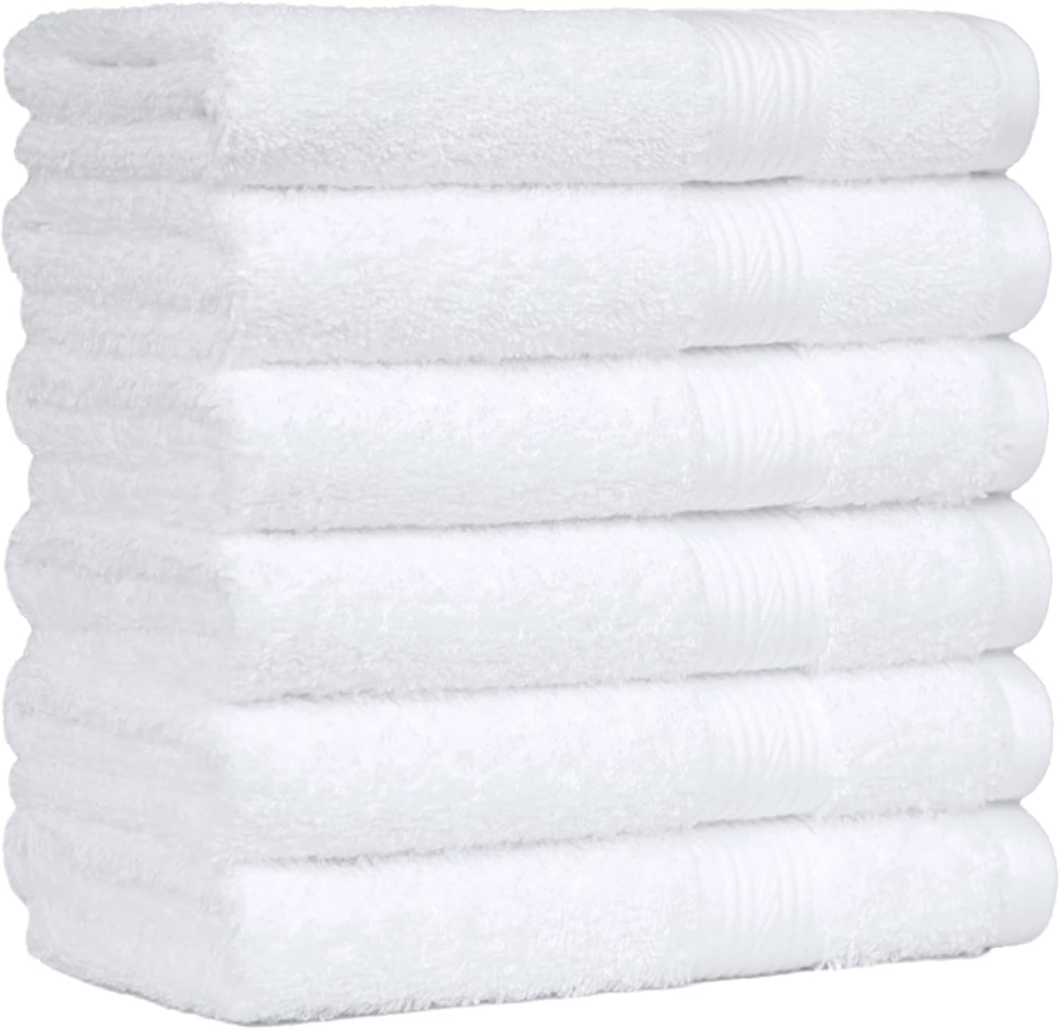Amazon Basics 6 Piece hand towels for bathroom