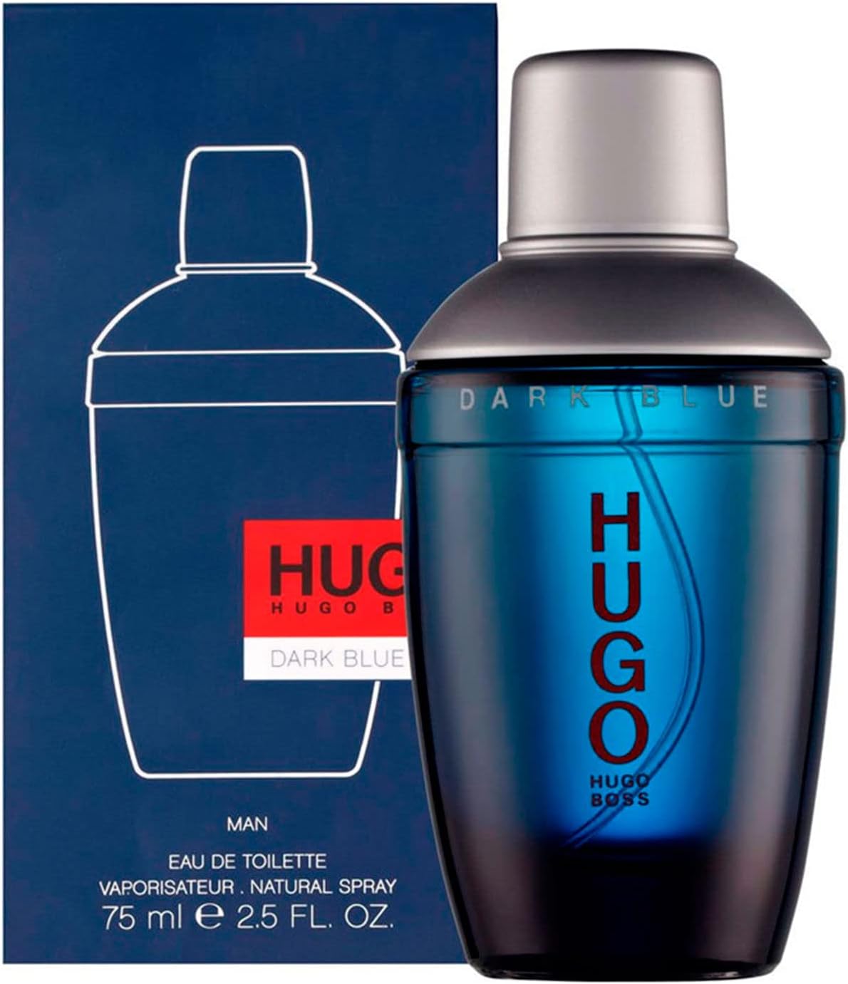 BOSS, Fragancia para Hombre, HUGO Dark Blue, Eau de Toilette