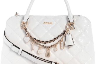 Bolsa Satchel Guess Libby Comp para Mujer