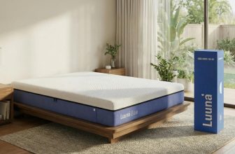 Luuna Blue Colchón Queen Size, Colchón Memory Foam, 24cm de Altura