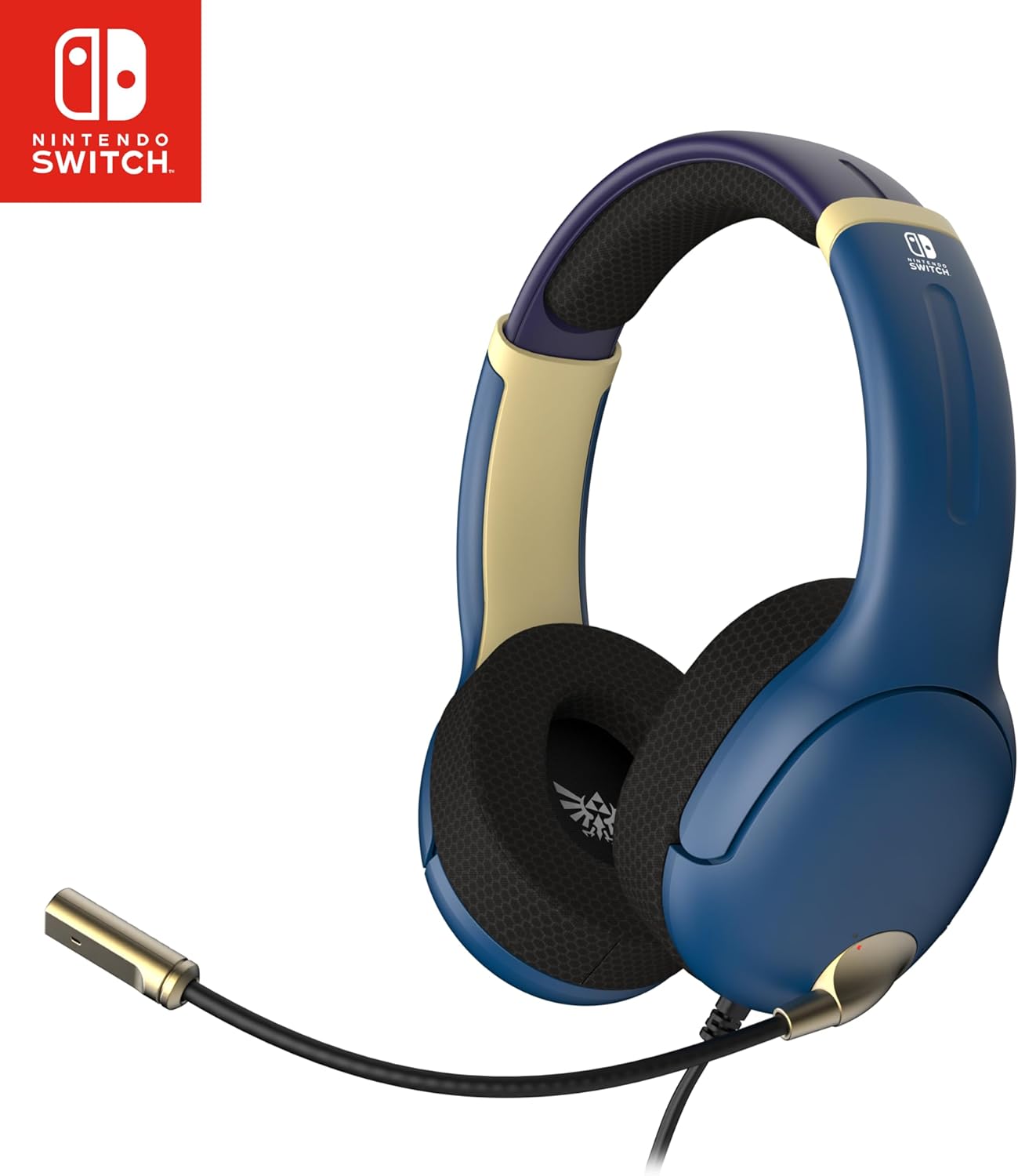Gaming AIRLITE Wired Stereo Headset with Noise-Cancelling Mic for Nintendo Switch/Switch Lite/Switch