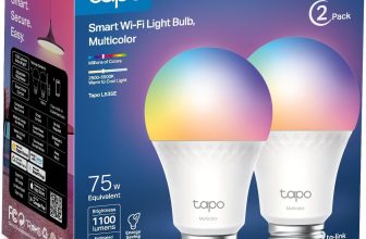TP-Link Tapo L535E(2-pack), Focos Inteligentes Wi-Fi, Multicolor, E26